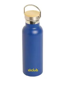 10club Blue Stainless Steel Single Wall Vacuum Water Bottle - 450 ml