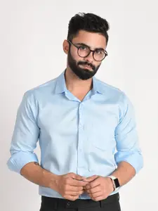 FUBAR Spread Collar Slim Fit Formal Shirt