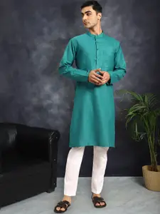 Anouk Men Regular Pure Cotton Kurta with Pyjamas