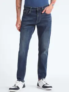 Flying Machine Men Tapered Fit Light Fade Stretchable Jeans