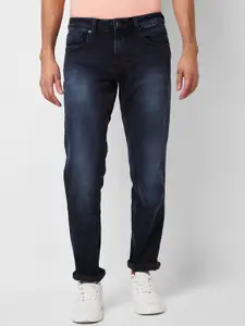 SPYKAR Men Comfort Relaxed Fit Light Fade Stretchable Jeans