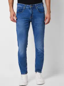 SPYKAR Men Slim Fit Heavy Fade Clean Look Cotton Jeans