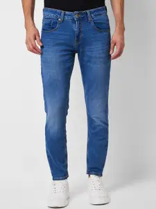 SPYKAR Men Slim Fit Heavy Fade Clean Look Cotton Jeans