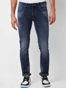 SPYKAR Men Mid-Rise Light Fade Clean Look Stretchable Jeans