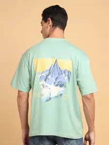 Wrangler Printed Round Neck Short Sleeves Cotton T-shirt