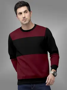 BAESD Colourblocked Pullover Sweatshirt