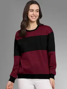 BAESD Colourblocked Pullover Sweatshirt