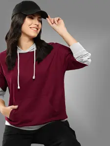 BAESD Fleece Hooded Pullover Sweatshirt