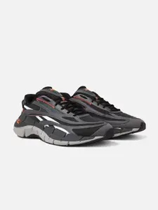 Reebok Zig Kinetica 2.5Men Patterned Leather Lace-Up Running Sports Shoes