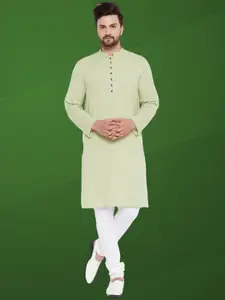 even Men Thread Work Kurta