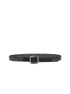 REDHORNS Men Embellished Leather Belt