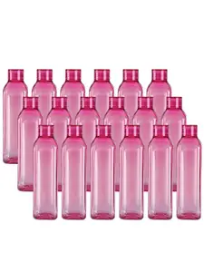 Kuber Industries Pink 36 Pcs Plastic Solid Water Bottle
