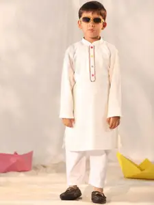 VASTRAMAY Boys Regular Kurta with Pyjamas
