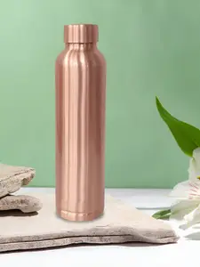 Kuber Industries Black 2 Pieces Copper Water Bottle 950 ml