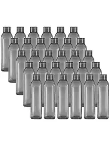 Kuber Industries Grey 30pcs Plastic Solid Water Bottle
