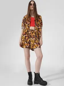 ONLY Women Floral Printed Shorts