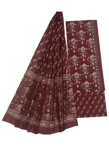 GK FASHION Printed Pure Cotton Unstitched Dress Material