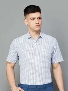 CODE by Lifestyle Men Micro Checks Opaque Checked Formal Shirt