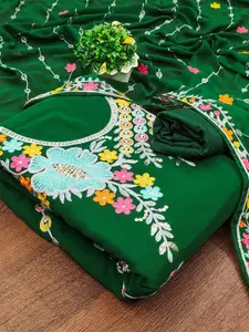 MANVAA Embellished Unstitched Dress Material