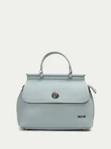 CODE by Lifestyle PU Half Moon Satchel with Tasselled