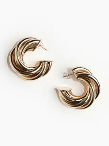 H&M Intertwined Hoop Earrings