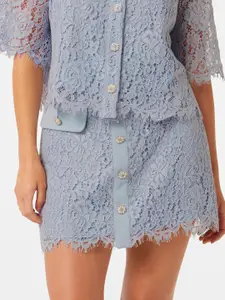 Forever New Lara Petite Lace Mini Skirt