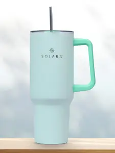 Solara Green Stainless Steel Elixir 40oz Insulated Tumbler with Lid, Icy Mint 1200ml