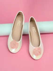Fame Forever by Lifestyle Girls Round Toe Ballerinas
