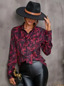StyleCast Women Opaque Printed Casual Shirt