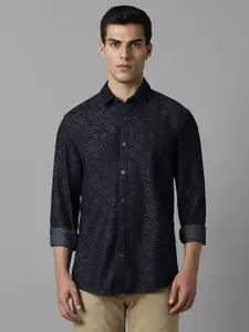 Louis Philippe Jeans Men Slim Fit Opaque Printed Casual Shirt