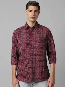 Louis Philippe Sport Men Slim Fit Opaque Checked Casual Shirt