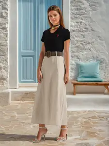 U.S. Polo Assn. Women Polo Collar Short Sleeves Regular T-shirt