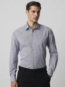 Van Heusen Men Opaque Printed Formal Shirt
