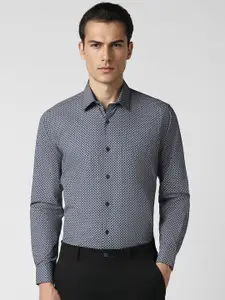 Van Heusen Men Opaque Printed Formal Shirt