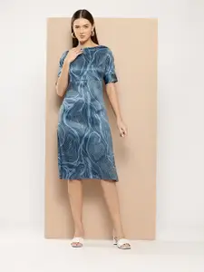 Chemistry Printed A-Line Mini Dress