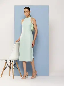 Chemistry Halter Neck Sheath Dress