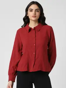 Van Heusen Woman Women Opaque Casual Shirt