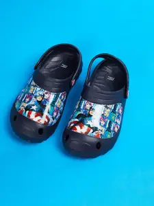 Fame Forever by Lifestyle Boys Avengers Printed Rubber Clogs