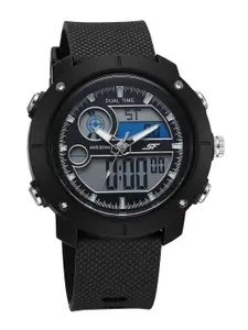 Sonata Men Printed Dial & Straps Analogue and Digital Multi Function Watch 77131PP01W