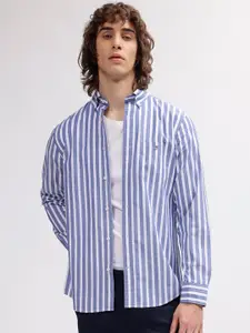 GANT Men Opaque Striped Casual Shirt
