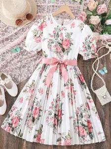BAESD Floral Print Fit & Flare Dress