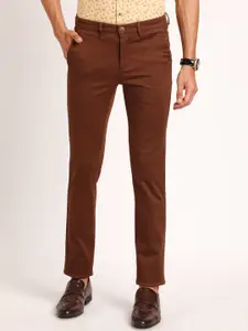 Turtle Men Relaxed Skinny Fit Cotton Chinos Trouser