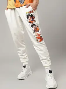 Free Authority Men Dragon Ball Z Printed Mid-Rise Joggers