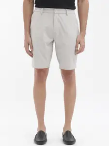 RARE RABBIT Men Trip-1 Regular Fit Mid-Rise Chino Shorts