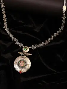 Fabindia Stone Studed Minimal Necklace