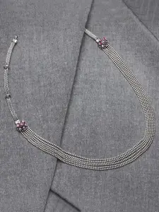 Fabindia Silver Statement Necklace