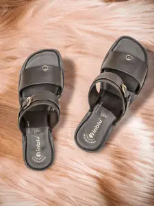 Inblu Open Toe Block Heel