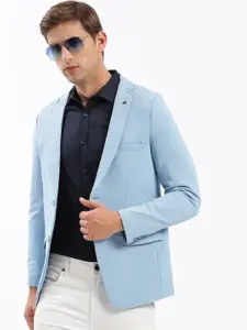 SHOWOFF Slim Fit Notched Lapel Single-Breasted Casual Blazer