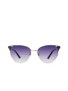 HASHTAG EYEWEAR Women Round Sunglasses with UV Protected Lens