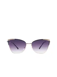 HASHTAG EYEWEAR Women Cateye Sunglasses With UV Protected Lens B80-690-purple